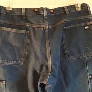 key jeans with suspender buttons